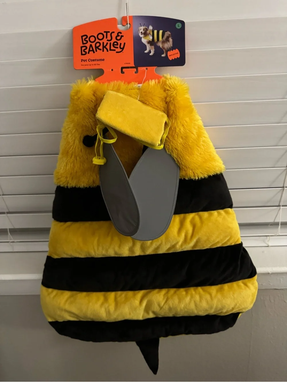 Boots & Barkley Yellow and Black Bee Dog Costume